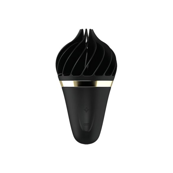 Satisfyer Sweet Treat - rotirajući klitoralni vibrator s punjenjem (crni)