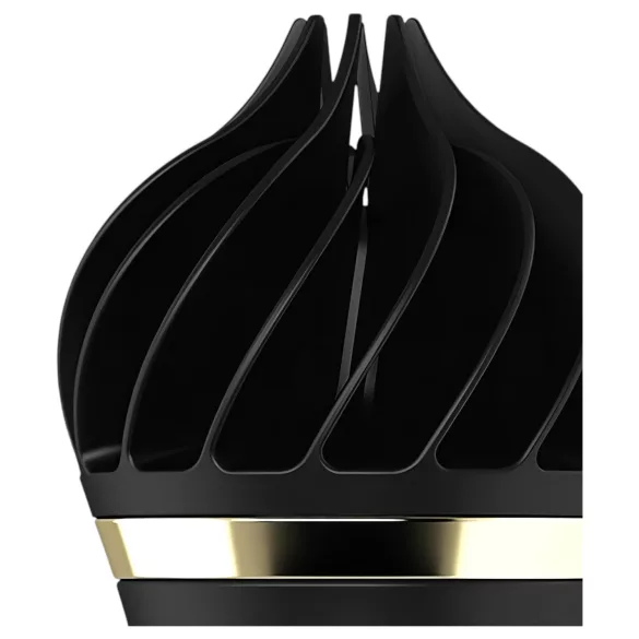 Satisfyer Sweet Treat - rotirajući klitoralni vibrator na baterije - crni