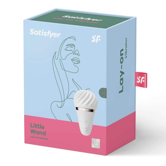Satisfyer Little Wand - bežični vibrator za klitoris (bijeli)