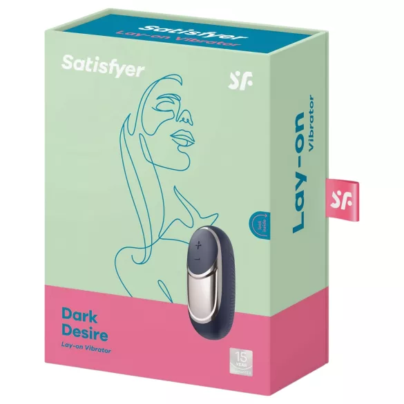 Satisfyer - Vibrator za klitoris na baterije - crni