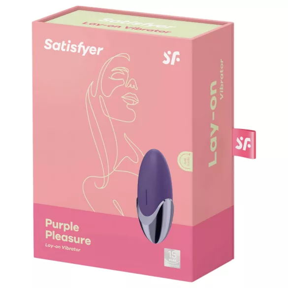 Satisfyer Purple Pleasure - vibrátor za klitoris na punjenje - ljubičasti