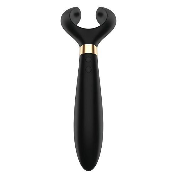 Satisfyer Endless Fun - punjivi, vodootporni crni parni vibrator