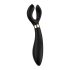 Satisfyer Endless Fun - punjivi, vodootporni crni parni vibrator