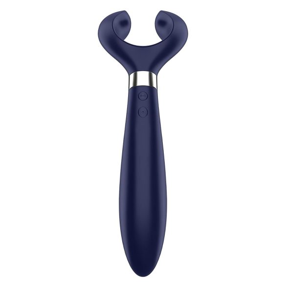 Satisfyer Endless Fun - vodootporni parni vibrator s punjivom baterijom (plavi)