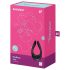 Satisfyer Endless Joy - vodootporni parni vibrator s punjivom baterijom (crni)