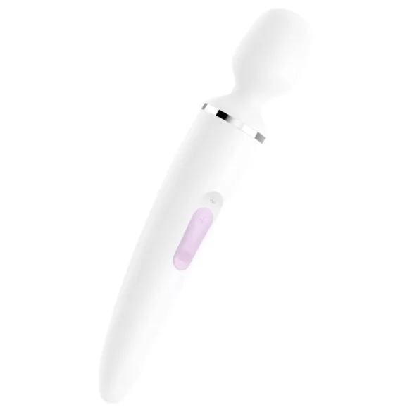 Satisfyer Wand-er Woman - vodootporni masažni vibrator (bijeli)