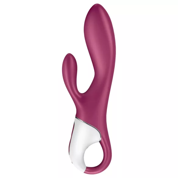 Satisfyer Heated Affair - vibrator za klitoris s grijanjem - silikon - crvena