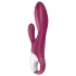 Satisfyer Heated Affair - vibrator za klitoris s grijanjem - silikon - crvena
