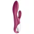 Satisfyer Heated Affair - vibrator za klitoris s grijanjem - silikon - crvena