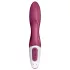 Satisfyer Heated Affair - vibrator za klitoris s grijanjem - silikon - crvena