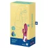 Satisfyer Heated Affair - vibrator za klitoris s grijanjem - silikon - crvena