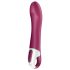 Satisfyer Big Heat - akumulatorski G-točka vibrator s grijanjem (crveni)