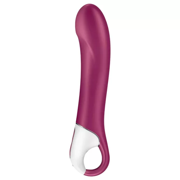 Satisfyer Big Heat - vibrator za G-točku s grijanjem na punjenje - crveni