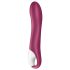 Satisfyer Big Heat - akumulatorski G-točka vibrator s grijanjem (crveni)