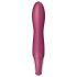 Satisfyer Big Heat - akumulatorski G-točka vibrator s grijanjem (crveni)