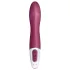 Satisfyer Big Heat - vibrator za G-točku s grijanjem na punjenje - crveni