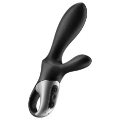 Satisfyer Heat Climax+ - analni vibrator s grijanjem - crni