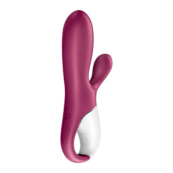 Satisfyer Hot Bunny - pametni vibrator za grijanje klitorisa (crveni)