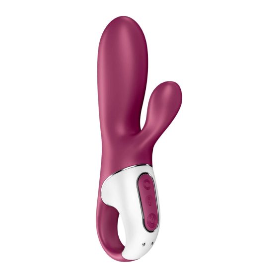 Satisfyer Hot Bunny - pametni vibrator za grijanje klitorisa (crveni)