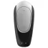 Satisfyer Double Fun - vibrator za parove - pametan, vodootporan - crni
