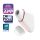 Satisfyer Love Triangle - pametni stimulator klitorisa s zračnim impulsima (bijeli)