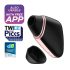 Satisfyer Love Triangle - pametni zračni stimulator klitorisa (crni)