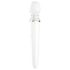 Satisfyer Double Wand-er - pametni masažni vibrator (bijeli)