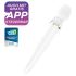 Satisfyer Double Wand-er - pametni masažni vibrator (bijeli)