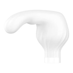  Satisfyer Double Wand-er - pametni, punjivi vibrator za masažu (bijeli)