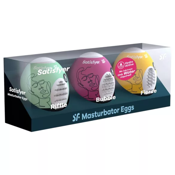 Satisfyer Egg RBF - masturbator jaja set - 3 komada