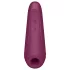 Satisfyer Curvy 1+ - vibrator za klitoris s valovima zraka - crveni