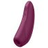 Satisfyer Curvy 1+ - pametan crveni stimulator klitorisa s zračnim valovima