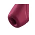 Satisfyer Curvy 1+ - vibrator za klitoris s valovima zraka - crveni