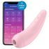 Satisfyer Curvy 2+ - pametni stimulator klitorisa s valovima zraka (roza)
