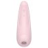 Satisfyer Curvy 2+ - pametni stimulator klitorisa s valovima zraka (roza)