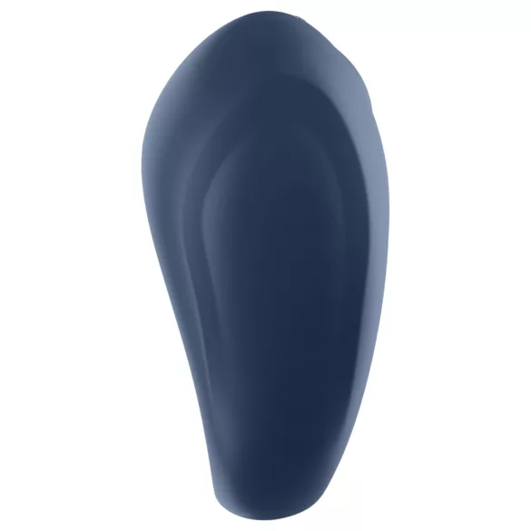 Satisfyer Strong One - vibrirajući prsten za penis - pametan - silikon - plavi