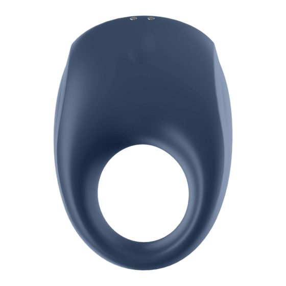 Satisfyer Strong One - pametni, punjivi, vibrirajući prsten za penis (plavi)