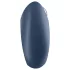 Satisfyer Royal One - vibratorni erekcijski prsten - pametan - silikon plavi