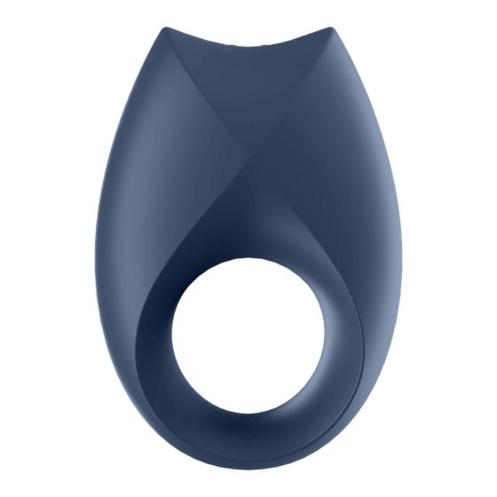 Satisfyer Royal One - pametni, punjivi, vibrirajući prsten za penis (plavi)