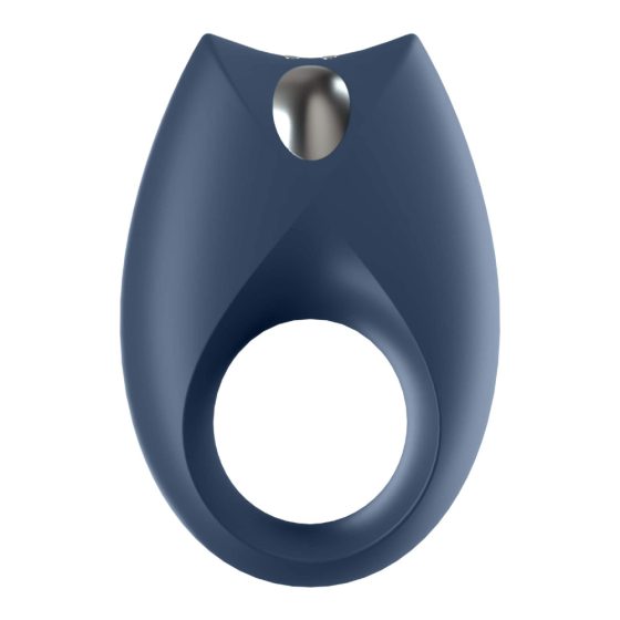 Satisfyer Royal One - pametni, punjivi, vibrirajući prsten za penis (plavi)