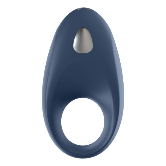 Satisfyer Mighty One - pametni, punjivi, vibrirajući prsten za penis (plavi)