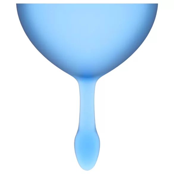 Satisfyer Feel Good - menstrualna čašica set - plava - 2 komada