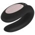 Satisfyer Double Joy - pametni vodootporni parni vibrator (crni)