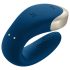 Satisfyer Double Love - pametni vibrator za parove (plavi)