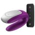 Satisfyer Double Fun - pametni vibrator za parove (ljubičasti)