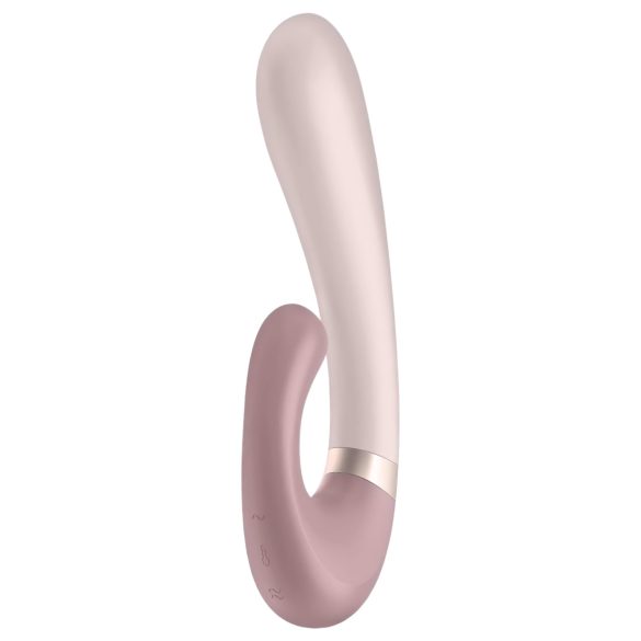 Satisfyer Heat Wave - pametni grijaći vibrator s ručkom (bež)