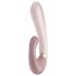 Satisfyer Heat Wave - pametni grijaći vibrator s ručkom (bež)