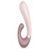 Satisfyer Heat Wave - pametni grijaći vibrator s ručkom (bež)