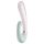 Satisfyer Heat Wave - pametan, grijući vibrator s rukom (menta)