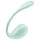 Satisfyer Smooth Petal - vibrirajuće jaje s aplikacijom - zelena